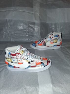 Nike Blazer Patchwork Sneakers, Men 9.5 = Women 11